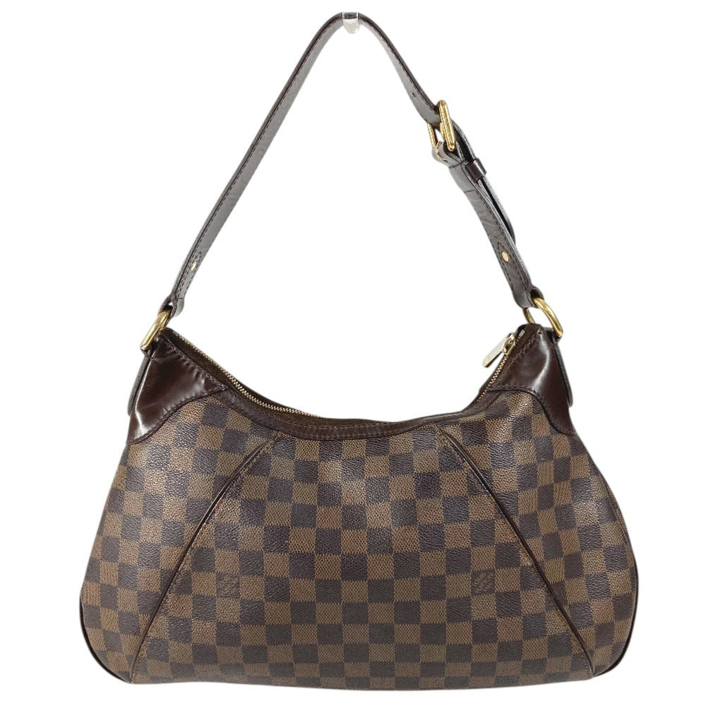 LOUIS VUITTON N48181 Damier Thames GM Thames GM Shoulder Bag Shoulder Bag Damier Canvas Unisex Ebene Brown