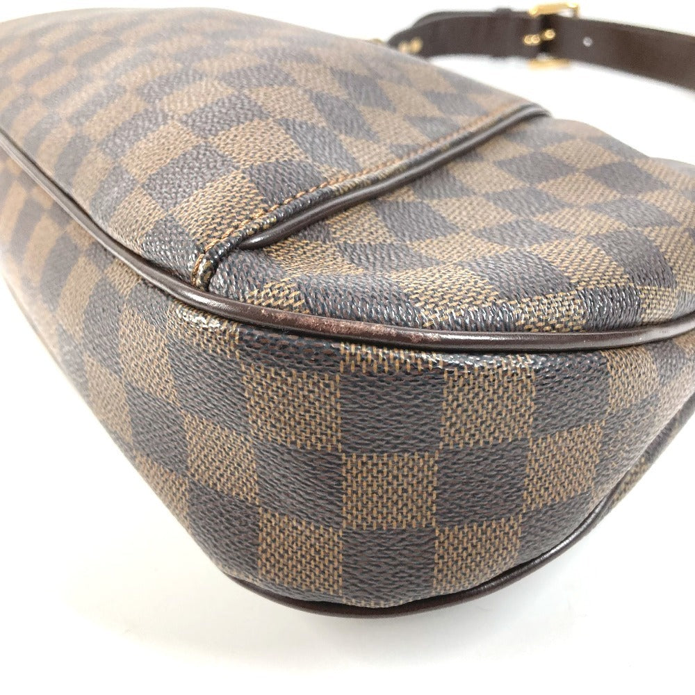 LOUIS VUITTON N48181 Damier Thames GM Thames GM Shoulder Bag Shoulder Bag Damier Canvas Unisex Ebene Brown
