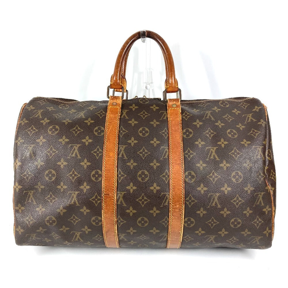 LOUIS VUITTON M41428 モノグラム キーポル45 キーポル45 旧型 カバン 旅行バッグ トラベルバッグ ハンドバッグ ボストンバッグ モノグラムキャンバス ユニセックス ブラウン
