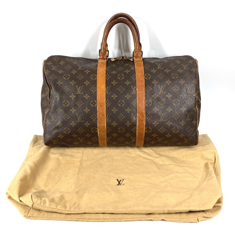LOUIS VUITTON M41428 モノグラム キーポル45 キーポル45 旧型 カバン 旅行バッグ トラベルバッグ ハンドバッグ ボストンバッグ モノグラムキャンバス ユニセックス ブラウン