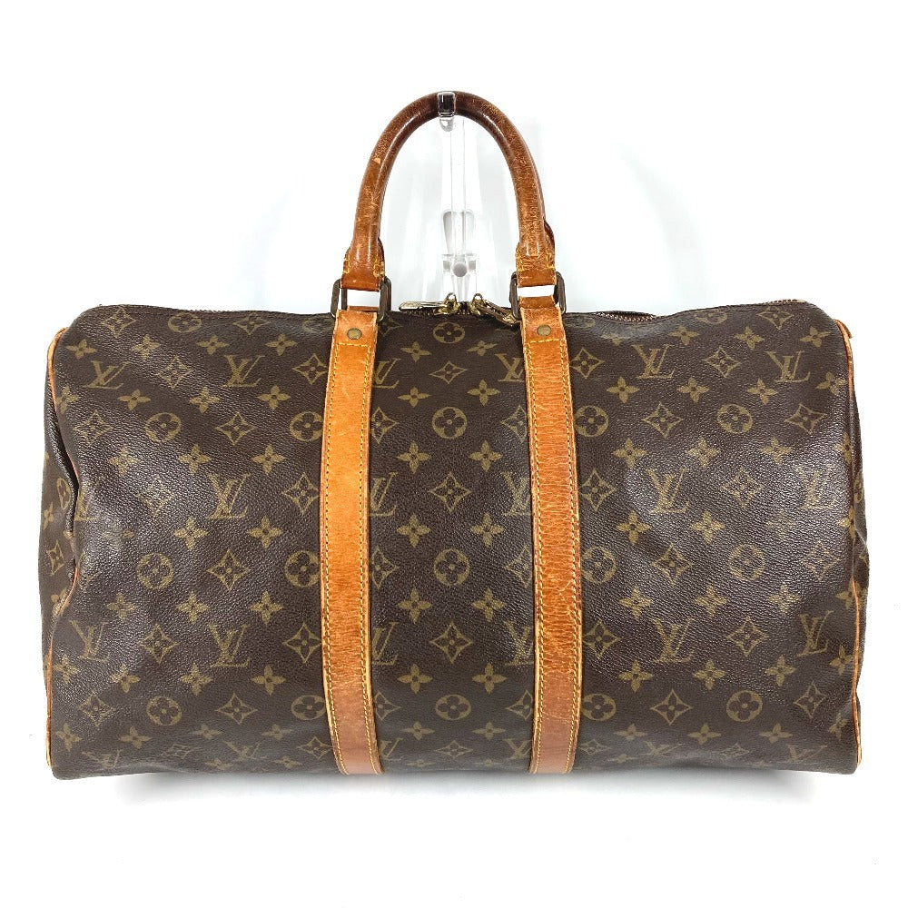 LOUIS VUITTON M41428 モノグラム キーポル45 キーポル45 旧型 カバン 旅行バッグ トラベルバッグ ハンドバッグ ボストンバッグ モノグラムキャンバス ユニセックス ブラウン