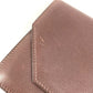 HERMES Envelope Bag Flap Pouch Second Bag Clutch Bag Leather Unisex Brown