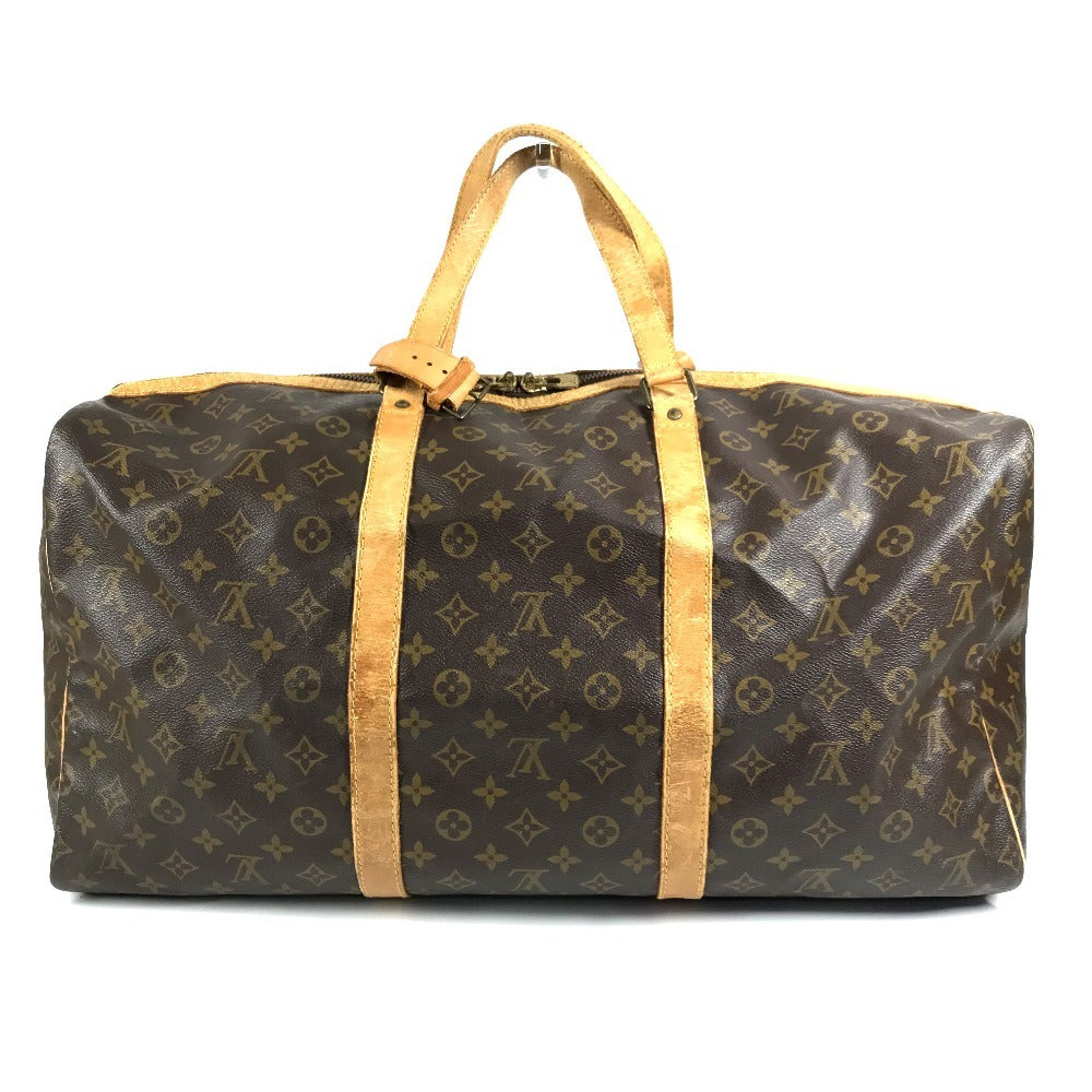 LOUIS VUITTON M41622 モノグラム サックスープル 55 サックスープル55 旅行バッグ ハンドバッグ トラベルバッグ ボストンバッグ モノグラムキャンバス ユニセックス ブラウン