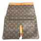 LOUIS VUITTON M51805 モノグラム ヴィンテージ ポシェットプリアント カバン 書類バッグ フラップ セカンドバッグ クラッチバッグ モノグラムキャンバス ユニセックス ブラウン