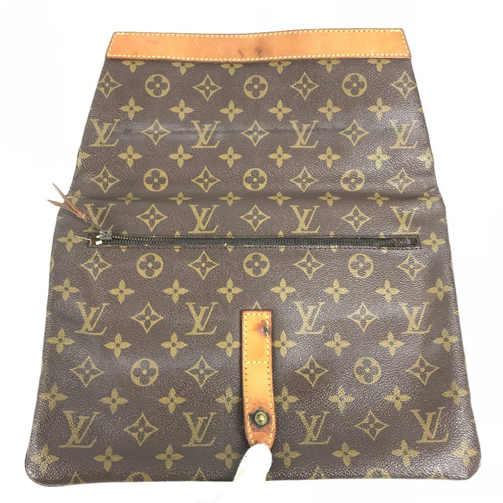 LOUIS VUITTON M51805 モノグラム ヴィンテージ ポシェットプリアント カバン 書類バッグ フラップ セカンドバッグ クラッチバッグ モノグラムキャンバス ユニセックス ブラウン