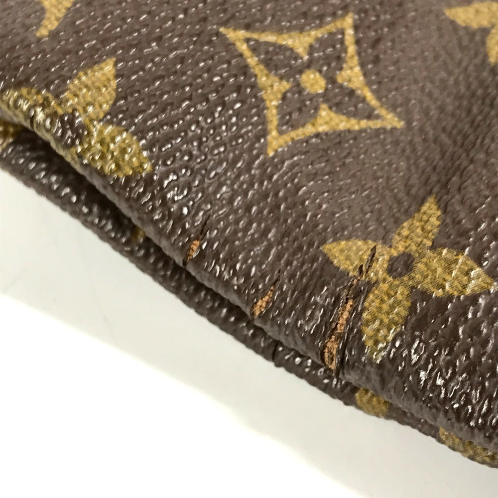 LOUIS VUITTON M51805 モノグラム ヴィンテージ ポシェットプリアント カバン 書類バッグ フラップ セカンドバッグ クラッチバッグ モノグラムキャンバス ユニセックス ブラウン