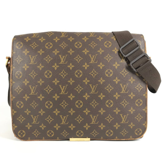 LOUIS VUITTON M45257 Monogram Abess Messenger Bag, Flap Shoulder Bag, Monogram Canvas, Unisex, Brown