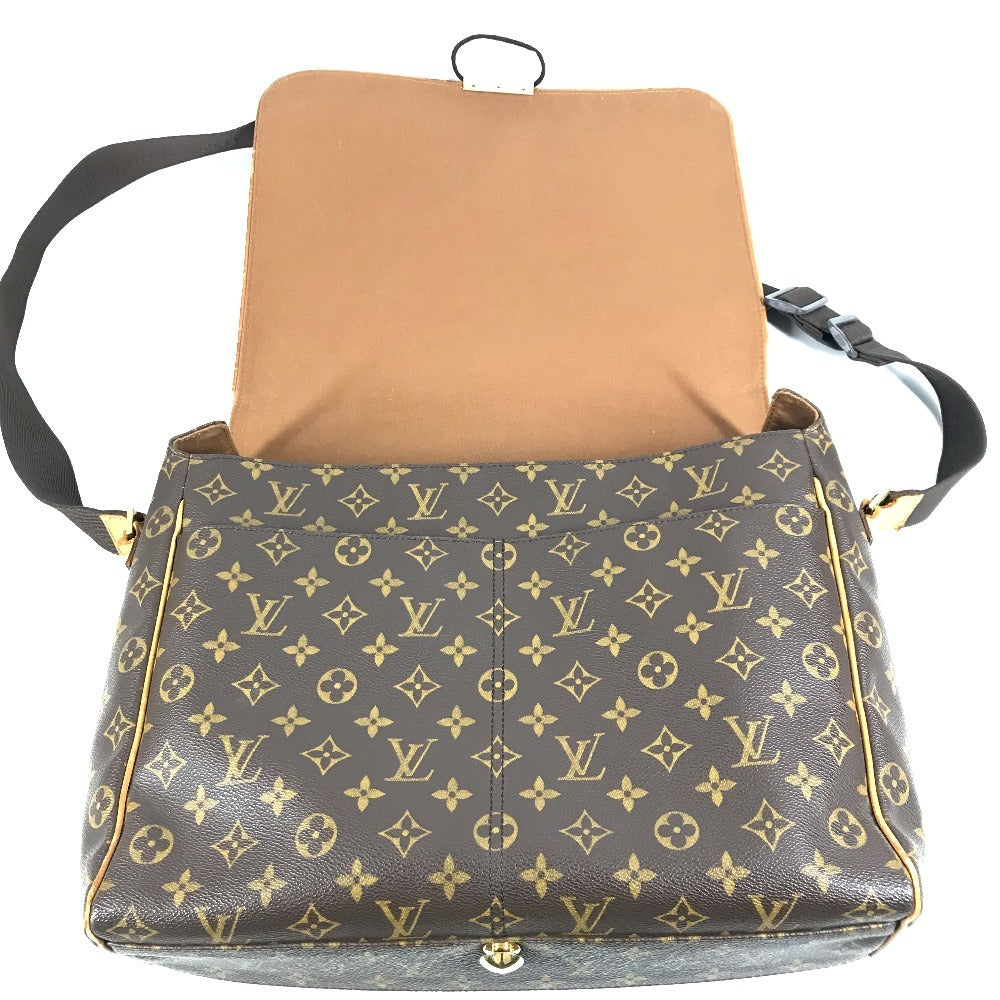LOUIS VUITTON Ｍ45257 モノグラム アベス カバン 斜め掛け メッセンジャーバッグ フラップ ショルダーバッグ モノグラムキャンバス ユニセックス ブラウン