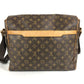 LOUIS VUITTON Ｍ45257 モノグラム アベス カバン 斜め掛け メッセンジャーバッグ フラップ ショルダーバッグ モノグラムキャンバス ユニセックス ブラウン