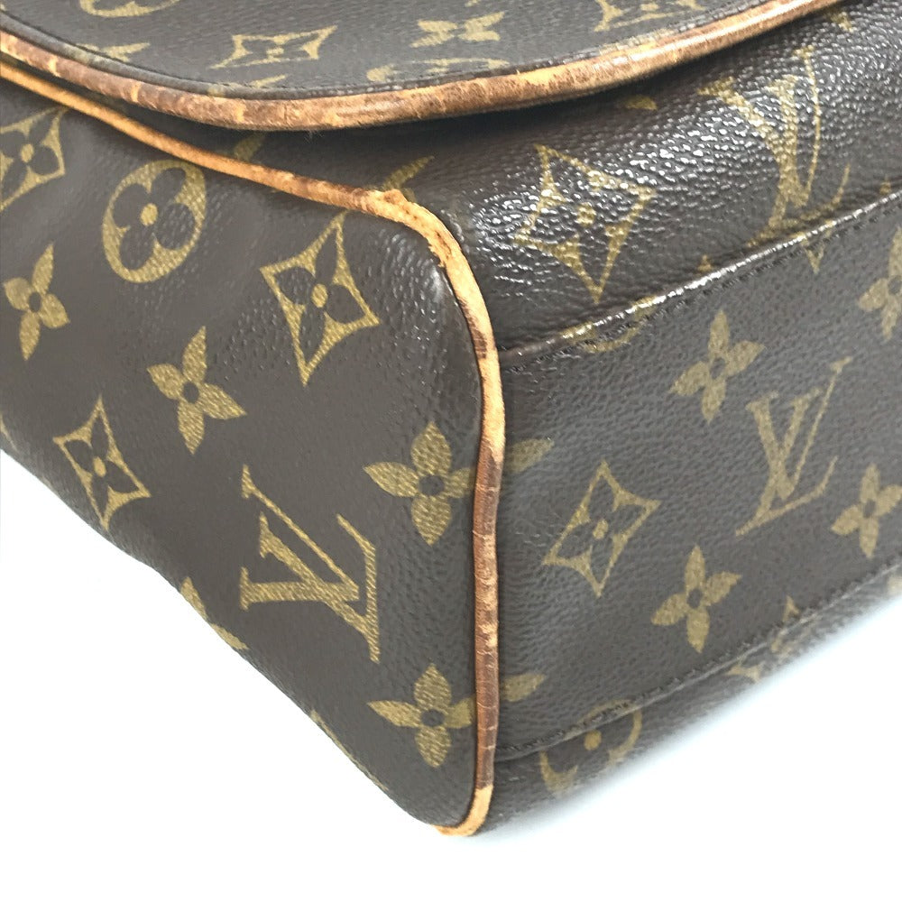 LOUIS VUITTON Ｍ45257 モノグラム アベス カバン 斜め掛け メッセンジャーバッグ フラップ ショルダーバッグ モノグラムキャンバス ユニセックス ブラウン