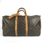 LOUIS VUITTON M41416 Monogram Keepall Bandouliere 50 Keepall Bandouliere 50 Travel Bag Handbag Travel Bag Boston Bag Monogram Canvas Unisex Brown