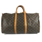 LOUIS VUITTON M41416 Monogram Keepall Bandouliere 50 Keepall Bandouliere 50 Travel Bag Handbag Travel Bag Boston Bag Monogram Canvas Unisex Brown