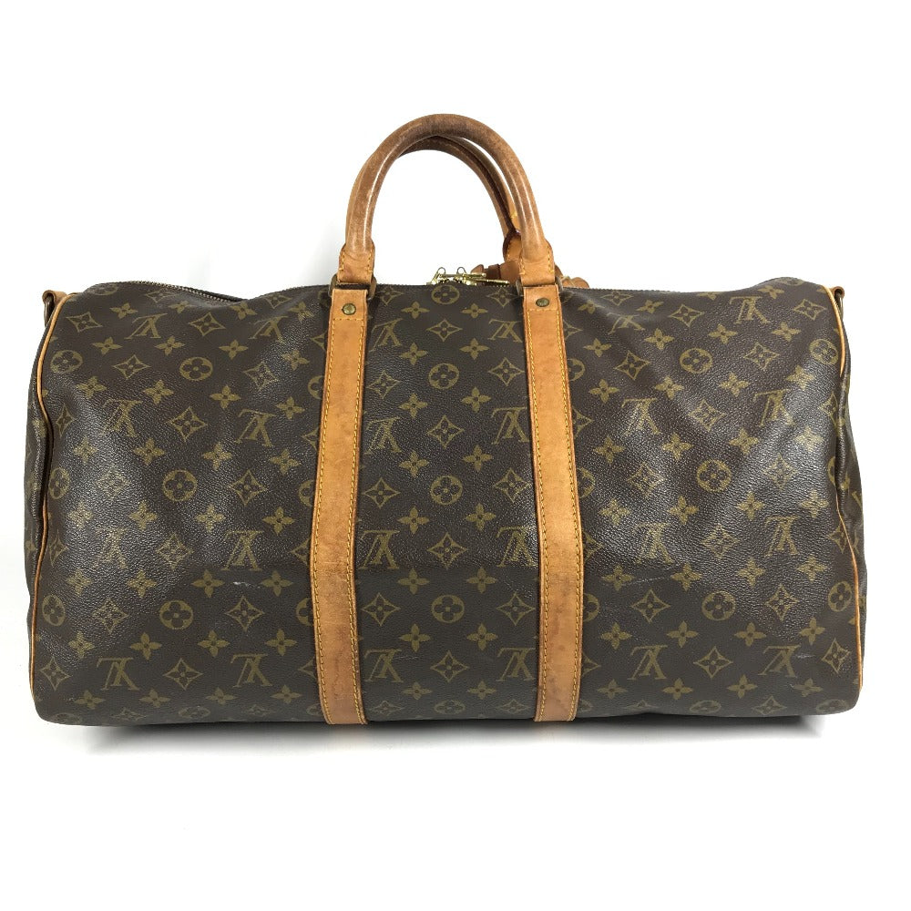 LOUIS VUITTON M41416 Monogram Keepall Bandouliere 50 Keepall Bandouliere 50 Travel Bag Handbag Travel Bag Boston Bag Monogram Canvas Unisex Brown