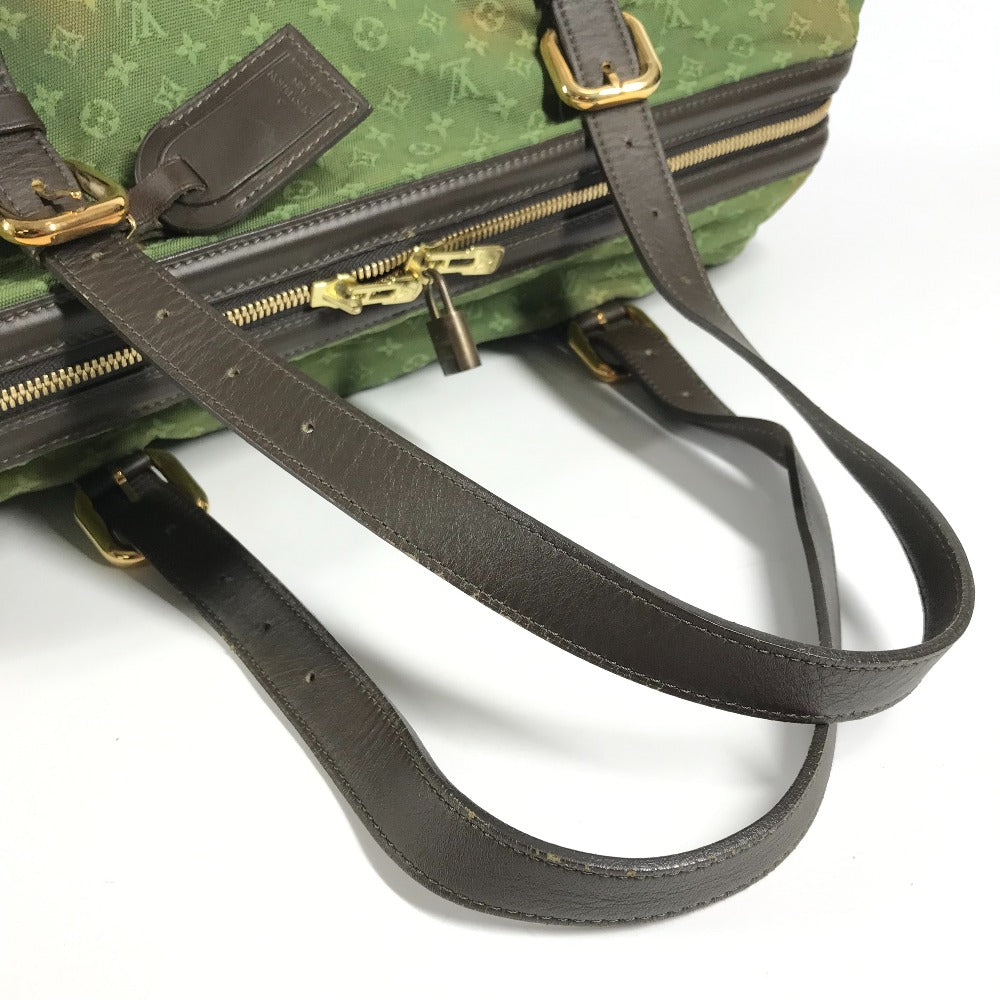 LOUIS VUITTON M42322 Monogram Mini Louise Travel Bag, Carry-on, Shoulder Bag, Boston Bag, Monogram Mini Canvas, Unisex, Khaki