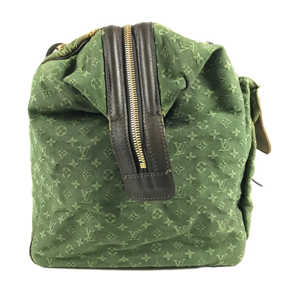 LOUIS VUITTON M42322 Monogram Mini Louise Travel Bag, Carry-on, Shoulder Bag, Boston Bag, Monogram Mini Canvas, Unisex, Khaki