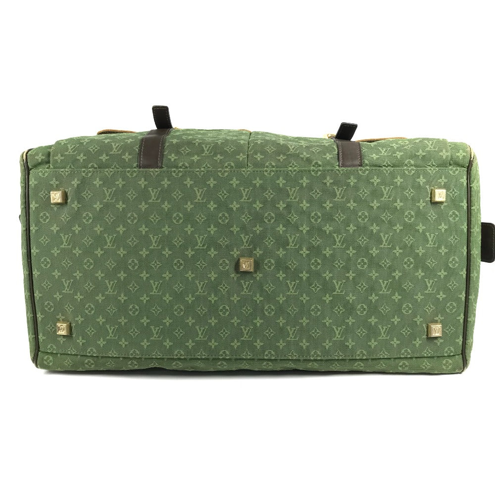 LOUIS VUITTON M42322 Monogram Mini Louise Travel Bag, Carry-on, Shoulder Bag, Boston Bag, Monogram Mini Canvas, Unisex, Khaki