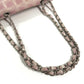 CHANEL A15285 ニュートラベルライン CC ココマーク ロゴ 肩掛け カバン Wチェーン チェーンバッグ フラップ ショルダーバッグ ナイロン レディース ピンク