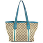 GUCCI 137396 チャーム キーホルダー 付き ライン GG ロゴ 肩掛け カバン トートバッグ ショルダーバッグ GGキャンバス/レザー ユニセックス ベージュ