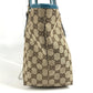 GUCCI 137396 チャーム キーホルダー 付き ライン GG ロゴ 肩掛け カバン トートバッグ ショルダーバッグ GGキャンバス/レザー ユニセックス ベージュ