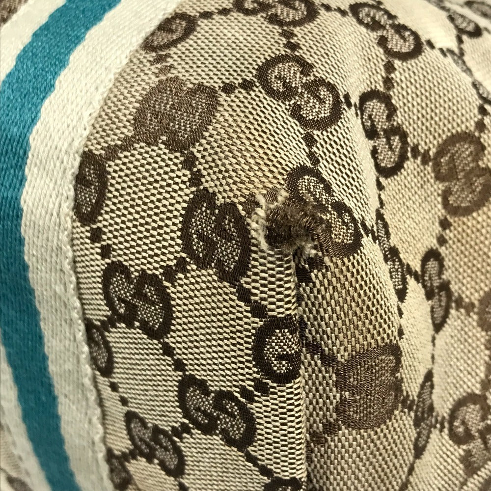 GUCCI 137396 チャーム キーホルダー 付き ライン GG ロゴ 肩掛け カバン トートバッグ ショルダーバッグ GGキャンバス/レザー ユニセックス ベージュ