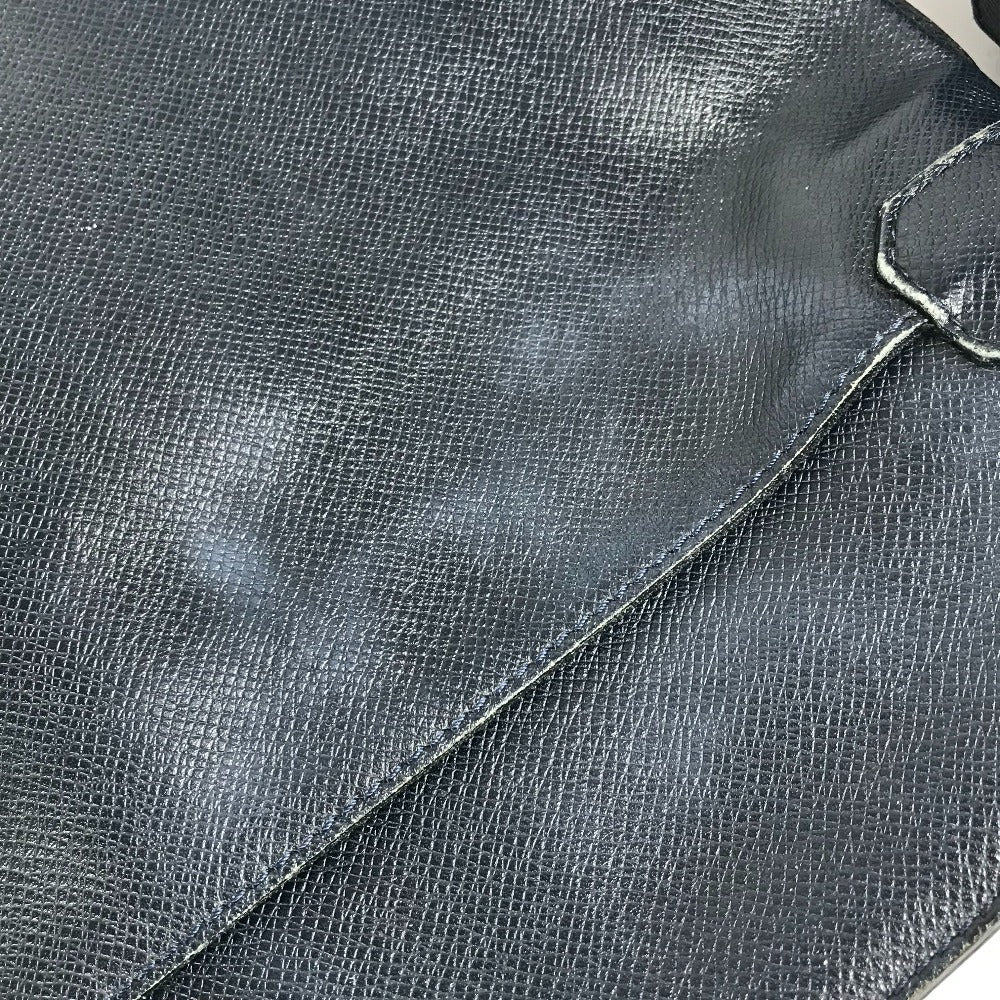 LOUIS VUITTON M32629 タイガ サシャ カバン 斜め掛け ポシェット ショルダーバッグ タイガレザー ユニセックス ボレアル ネイビー