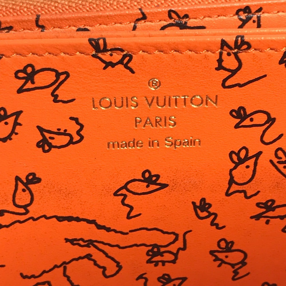 LOUIS VUITTON M63875 モノグラム キャットグラム ジッピーウォレット ロングウォレット ラウンドファスナー 長財布 モノグラムキャンバス ユニセックス ブラウン