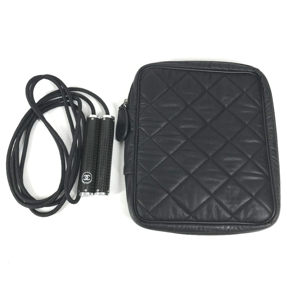CHANEL Jumping rope Jump rope Miscellaneous goods carbon Black Used