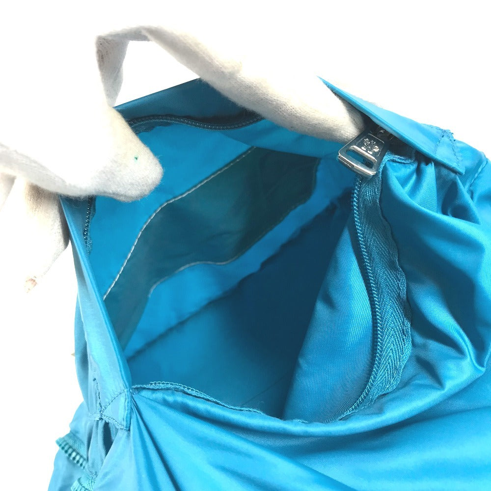 MONCLER Logo patch vest Apparel Outerwear Sleeveless Vest Down vest Nylon blue Used