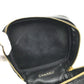 CHANEL A01998 CC CC Mark logo Bag Vanity Bag Vertical Hand Bag enamel Black Used