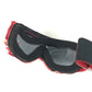 CHANEL Sports goggles glasses glasses eyewear sunglasses Plastic Red Used