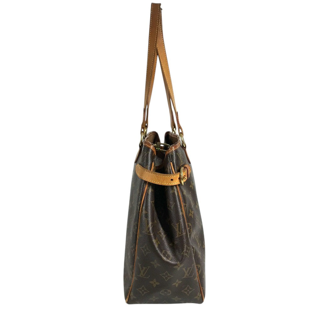 LOUIS VUITTON M51154 Monogram Batignolles Horizontal Bag Hand Bag Shoulder Bag Tote Bag MonogramCanvas Brown Used