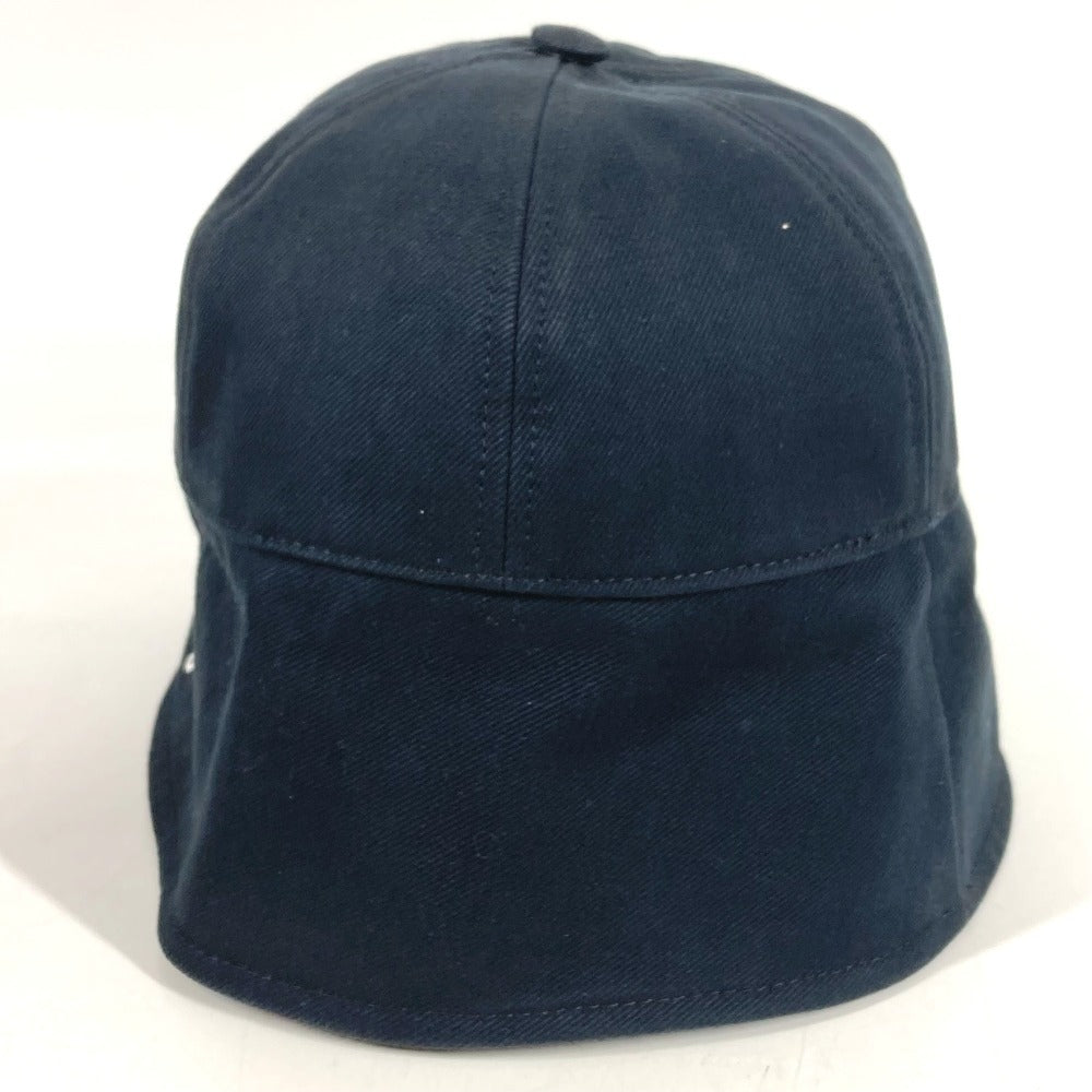 LOUIS VUITTON M7499L Sailor hat logo hat hat bucket hat hat cotton Black/White Used