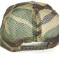 CHROME HEARTS Camouflage logo FUCK hat cap baseball mesh cap cotton / polyester khaki Used