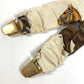 HERMES vintage Logo Apparel, Fashion Accessories suspenders silk White/Multicolore Used