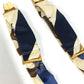 HERMES vintage Logo Apparel, Fashion Accessories suspenders silk White/Multicolore Used
