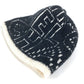 CHANEL Bicolor Logo (Full Logo) beanie hat knit hat knit cap Knit hat Wool / Cashmere / silk Black/White Used