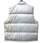 CHROME HEARTS Sleeveless down vest CHPlus Crossball Button Down Vest apparel tops outerwear Best polyester White Used