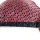 MCM Logo fringe Interior Square Pillow Cushion cushion Silk satin Red/Black Used