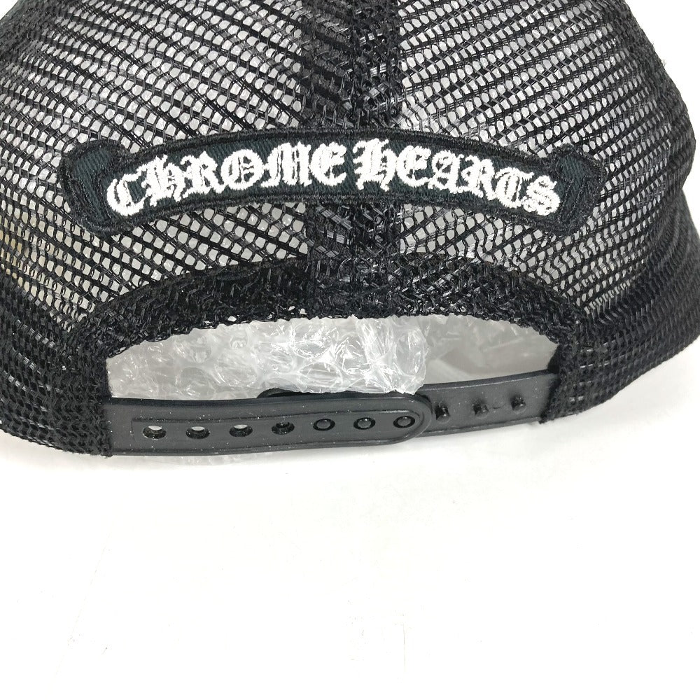 CHROME HEARTS Logo Hat, Cap, Baseball, Mesh MATTYBOY CHOMPER TRUCKER CAP Matty Boy Chomper Trucker Hat cap cotton / polyester Black/Red Used