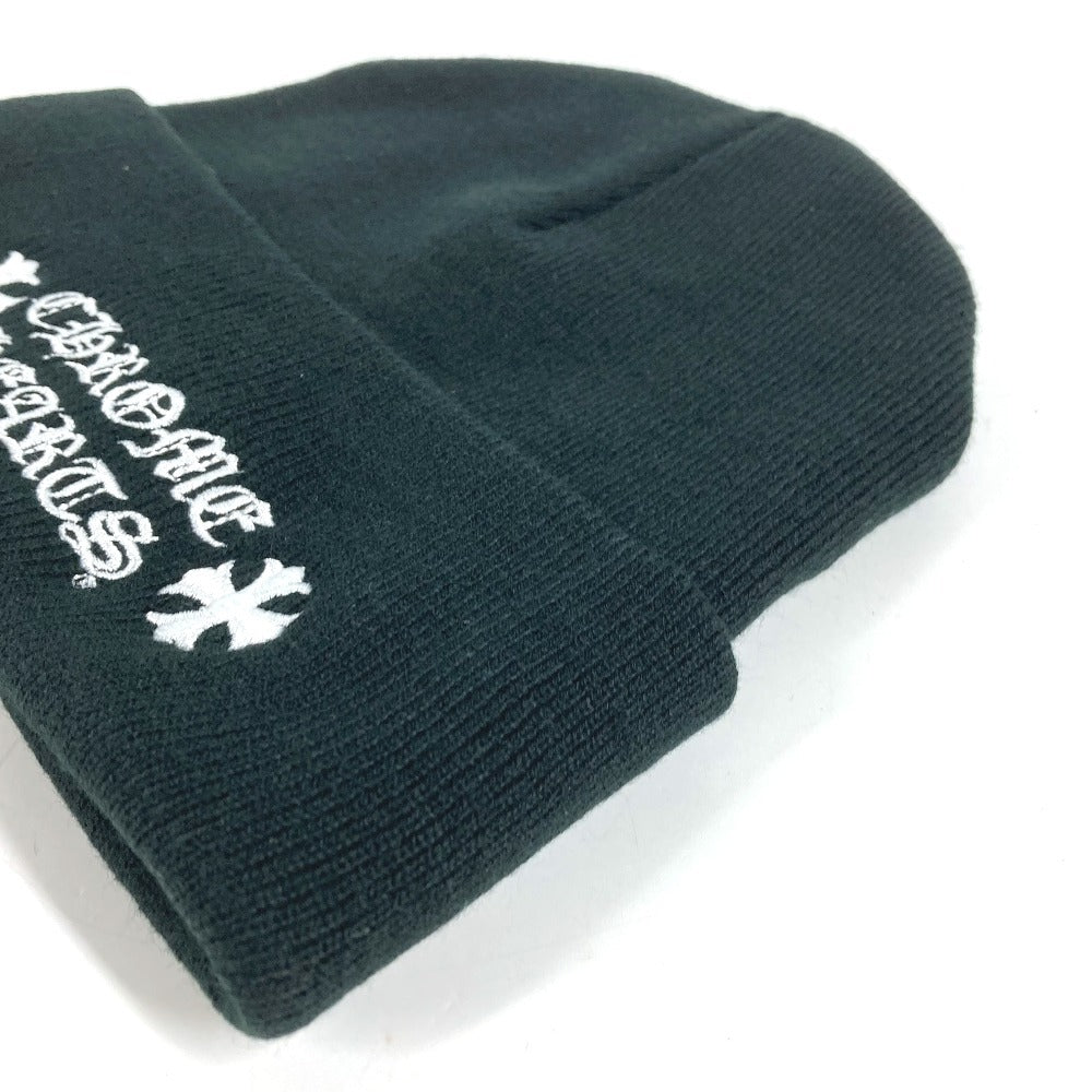 CHROME HEARTS Bicolor WATCH CAP beanie hat knit hat knit cap Knit hat acrylic Black/White Used