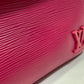 LOUIS VUITTON M42051 エピ クリュニーBB カバン 2WAY ショルダーバッグ ハンドバッグ エピレザー レディース ホットピンク ピンク