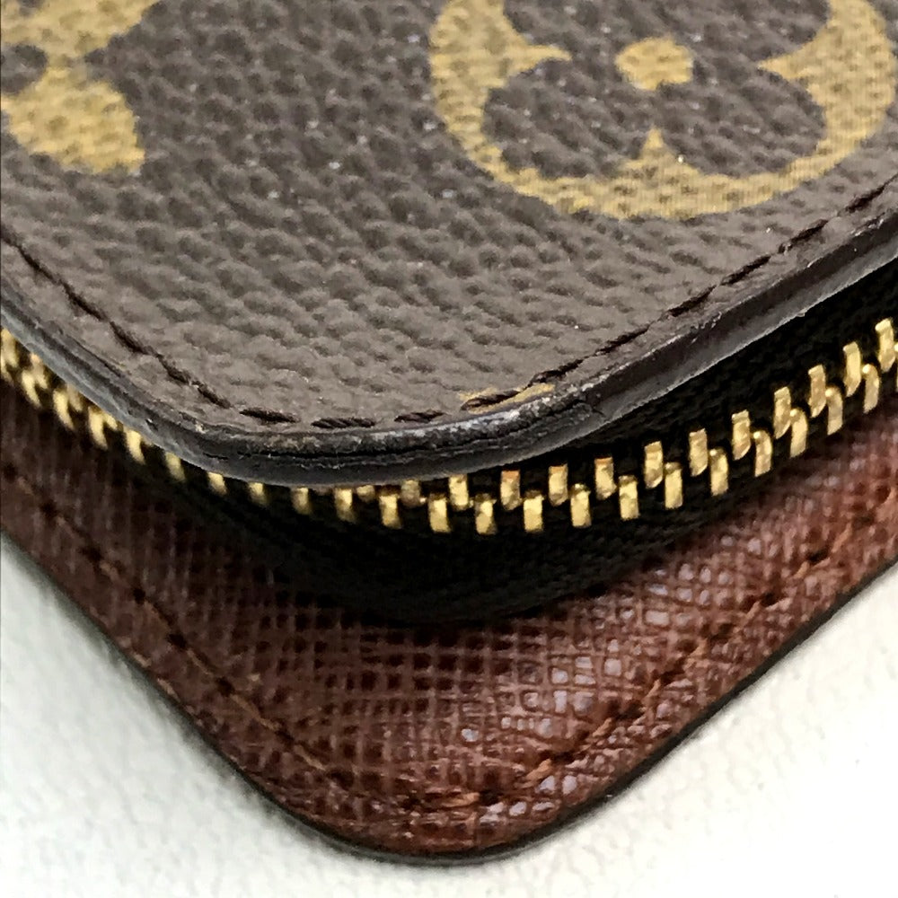 LOUIS VUITTON M61729 Monogram Panda Portomone Sip Takashi Murakami Long Wallet Monogram Canvas Women's Brown Brown