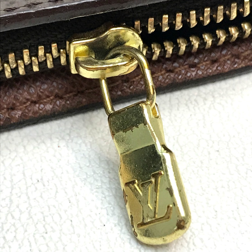 LOUIS VUITTON M61729 Monogram Panda Portomone Sip Takashi Murakami Long Wallet Monogram Canvas Women's Brown Brown