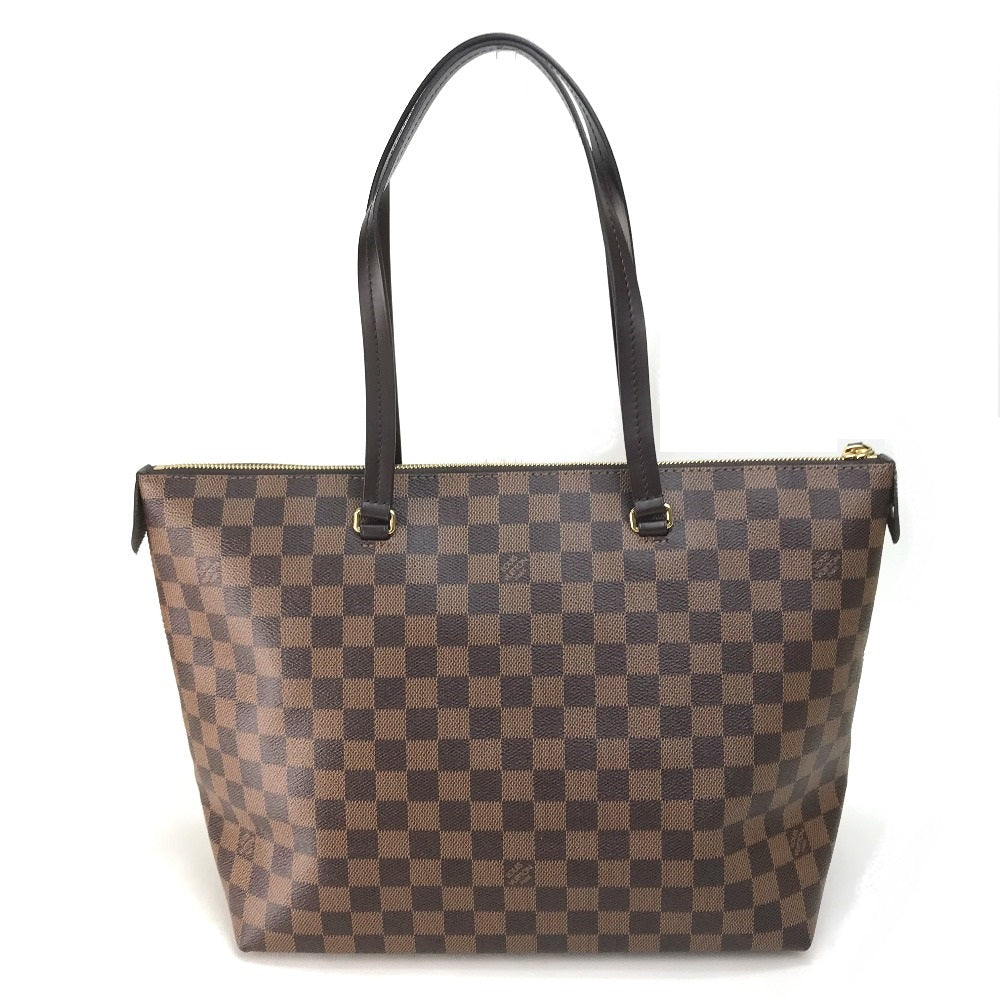 LOUIS VUITTON N41013 ダミエ イエナMM カバン トートバッグ ショルダーバッグ ダミエキャンバス レディース エベヌ ブラウン