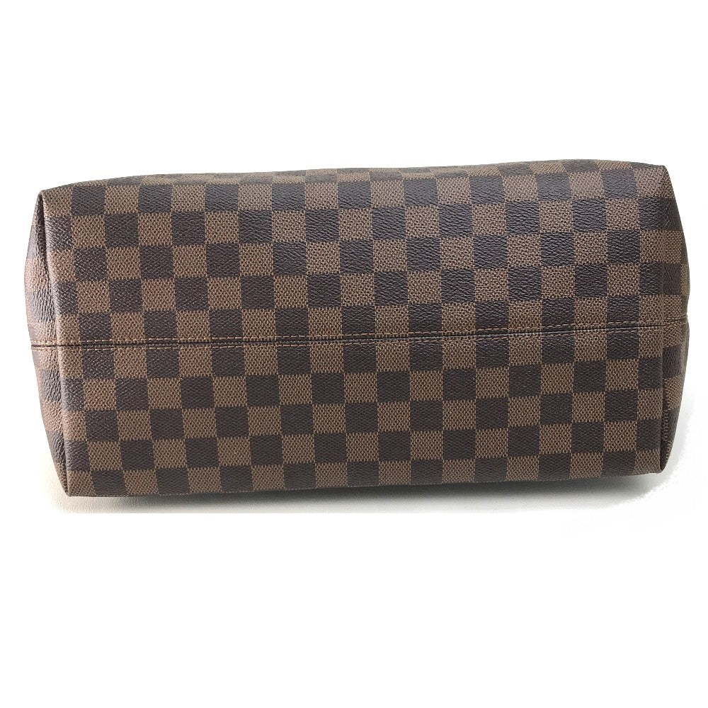 LOUIS VUITTON N41013 ダミエ イエナMM カバン トートバッグ ショルダーバッグ ダミエキャンバス レディース エベヌ ブラウン