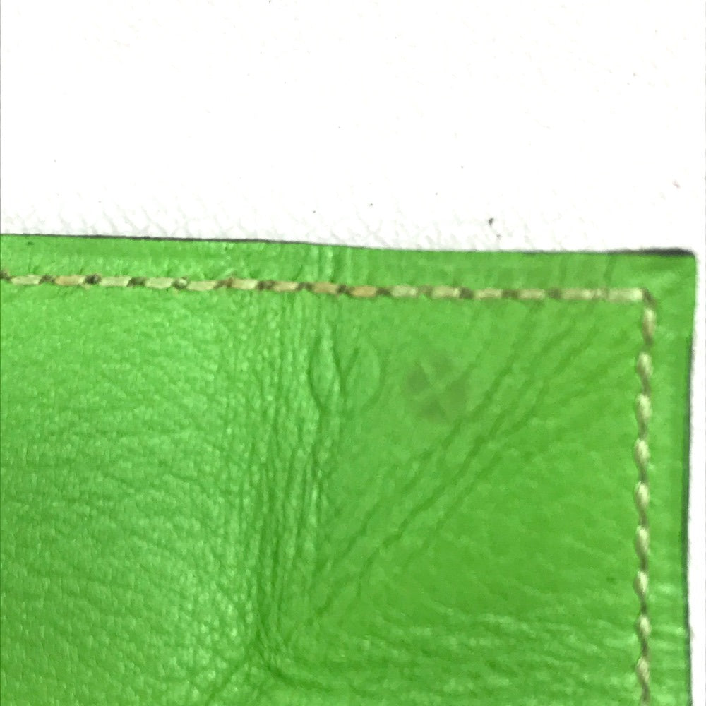 HERMES ル・ヴァンキャトル 小銭入れ 財布 コインケース ヴォースイフト ユニセックス アップルグリーン ライトグリーン