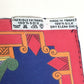 HERMES Carre 90 ASTRES et SOLEILS Ethnic Scarf Silk Women's Blue x Red x White