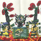 HERMES Carre 90 ASTRES et SOLEILS Ethnic Scarf Silk Women's Blue x Red x White