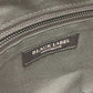 BLACK LABEL CRESTBRIDGE Logo Plate Bag, Waist Pouch, Body Bag, Leather/PVC, Men's, Bordeaux x Black