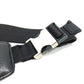 BLACK LABEL CRESTBRIDGE Logo Plate Bag, Waist Pouch, Body Bag, Leather/PVC, Men's, Bordeaux x Black
